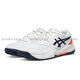 ASICS New Tennis Shoes Men's and Women's Youth Children's Indoor Sports Training Shoes Fencing Shoes 1044A077-104 White Blue Orange 32.5