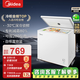 Midea Frost Reduction Series 80% Frost Reduction Single Temperature Household Freezer Non-Frost Free -30 Deep Freezer Small Freezer Large Capacity First Class Energy Efficiency Midea Freezer Trade-in 203KMB Can store 280Jin Jin is equal to 0.5kg Meat 203L