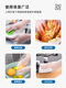 Fantasy pull-out multifunctional nitrile gloves thickened and wear-resistant kitchen cleaning housework gloves dishwashing catering children S size 15 pairs food grade