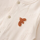 Tongtai (TONGTAI) baby jumpsuit summer thin pure cotton newborn cute clothes baby outing jacquard rompers apricot 59cm