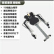 OTHER Backrest Rowing Machine Hydraulic Folding Scull Silent Fitness Equipment with Mobile Phone Holder Scull Enlarged Track + 12-level Hydraulic Resistance Adjustment + Mobile Phone Storage Basket Electronic Watch