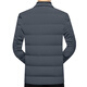 LiLang Shopping Mall's same style men's high-end goose down jacket suit men's new thickened warm casual suit jacket winter black M 170