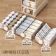 Yusenyi Storage Box Drawer-type Storage Box for Socks and Underwear Box with Compartment Organizing Three-in-One Three-piece Set++ Free 3 Packs of Socks