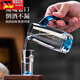 Tuojin Blue Mountain white wine glass set household Chinese-style one-cup crystal glass wine dispenser cup holder wine set transparent Blue Mountain pot + 2 Blue Mountain bottom cups