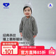 Kordear mousse warm velvet baby long-sleeved jumpsuit for winter warmth for small-month-old babies, black and white, 73cm, height 66-73cm, weight 15-20Jin Jin equals 0.5kg
