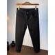 Playboy (PLAYBOY) high-end light luxury men's jeans winter new pure black slim-fit elastic pints European station casual trousers black 32 recommended 135-145Jin Jin equals 0.5 kg