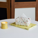 Yusenyi MolingTalk Small Fragrance Tissue Box Woven Decoration Living Room Dining Home Desktop Tissue Box Light Luxury White