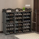 Qiyuemang simple shoe rack for home entrance large-capacity shoe box transparent dust-proof indoor shoe cabinet storage artifact to save space Freeze price while stocks last 2 rows 9 floors