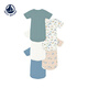 PETIT BATEAU 2026 spring and summer new product French sailing baby baby clothes 5-piece A0FNW mixed color A0FNW 100cm