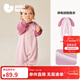 Mini Bala Antistatic Infant Plush Outing Onesie Polar Fleece Can Be Weared Outside Baby Clothes 2025 Autumn New Style Pink Bunny Antistatic More Comfortable 90cm