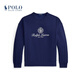 Polo Ralph Lauren Men's Spring 26 Loose Fit Graphic Sweatshirt RL100675 410-Dark Blue L