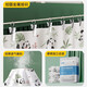 Train sleeper block curtain disposable curtain train curtain hard sleeper bed curtain three-piece set blackout curtain hanging curtain 3 sides thickened train block curtain protect privacy thickened blackout