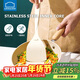 LOCK&LOCK stainless steel core silicone spatula stainless steel frying spatula flat pan spatula kitchen cooking utensils spatula