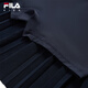 FILA children's clothing short skirt 2026 spring new women's and older children's outdoor sports woolen pleated skirt RD royal blue-NV 165
