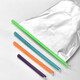 Fantasy snack sealing stick clip plastic bag artifact sealing stick tea milk powder food commercial strip food sealing clip 12cm sealing stick small size 100 pieces