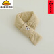 G.duck children's gloves scarf autumn and winter cute warm windproof scarf for boys and girls can be hung around the neck Korean style versatile mittens green gloves reference 1-4 years old
