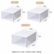 Fantasy Plastic Shoe Box Transparent Storage Box Drawer-type Porch Storage Artifact Single Shoe Cabinet for Shoes to Save Space Shoe Rack Women's Flip White Frame Buy 6 Get 6 Free Total 12 Pieces 0x0x0cm