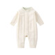BORBOON B baby clothes jumpsuit 2026 spring new style baby boy knitted romper spring outing romper for women apricot rhombus 59cm