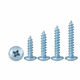 Carbon steel galvanized hardened cross flat head self-tapping screws mushroom head wood self-tapping screws MM4M5M6 M4*2525Jin Jin is equal to 0.5 kg, approx.