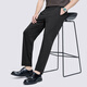 Dances with Wolves Containing Mulberry Silk Casual Pants Men's 2026 Spring and Summer New Stretch Breathable Men's Commuting Slim Nine-Point Pants Men