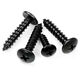 Nanbo Maru M3.M4.M5.M6 black zinc large flat head iron self-tapping screws self-tapping screws large flat head self-tapping screws black zinc M3*8 1Jin Jin is equal to 0.5kg, about 1030 pieces 3Jin Jin is equal to 0.5kg