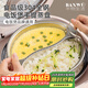 Half-life 304 stainless steel divided steaming tray rice cooker steamer food-grade steaming tray baby food supplement steaming vegetable tray steamer