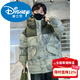 Disney Boys New Year Down Jacket Youth Winter Cotton Jacket 2026 New Cotton Jacket Winter Cotton Jacket Thickened Medium and Large Children Cotton Jacket Green 120 cm
