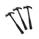 Mini small hammer plastic claw hammer household nail hammer hammer woodworking children diy steel hammer hardware tool hammer black mini plastic claw hammer