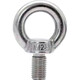 He Jiagong stainless steel screw 316 authentic 304 316 stainless steel eye screw eye bolt ring M12 (316 material)