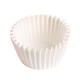 Yusenyi mini candied haws paper holder household round cake holder paper cup muffin cup baking paper mat small size white about 1000 pieces simple and practical