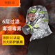 Filtered fire self-rescue respirator 3c certified fire escape mask household anti-virus and anti-smoke mask special double escape combination