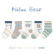 Nido Bear children's socks boys summer thin cotton socks breathable mesh baby socks loose mouth baby boy socks S3039 mesh 5 pairs 6-12 months (suitable for feet length 9-11cm)