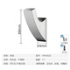 TOTO coat hook YRH902 YRH903 bathroom hardware pendant wardrobe hanger simple hook (11) YRH902 hook *1 (send free glue)