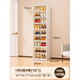 Wenli Folding Shoe Box Installation-free Transparent Storage Box Shoes All-in-One Shoe Cabinet Shoe Rack Sneaker Artifact Double Row Double Door-9 Layers-18 Pairs of Shoes Magnetic Opening_Lid_Place 48 Sizes AJ 33.5x26.5x55.5cm