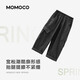 Mami Maka (MOMOCO) children's clothing boys' pants 2026 spring style medium and large children's trendy casual pants dark gray 90