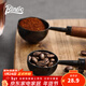 Bincoo coffee spoon long handle short handle walnut coffee powder measuring spoon 304 stainless steel coffee beans special gram spoon