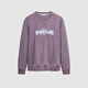 JOEONE Shopping mall same style sweatshirt men's 26 spring new antibacterial fabric free park top standard version + cold mist purple + DH1610243 S 165/88A (46)