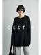 C EST M丨Customized cashmere wool ROW relaxed and lazy large-profile homeless sweater ROW classic gray XS in stock