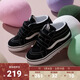 VANS Vans children's shoes official SK8-Mid V black easy-to-wear Velcro children's sneakers, black size 26, measured inner length 16.5cm