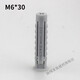 He Jiagong TV bracket hanger expansion screw plastic expansion tube rubber plug expansion plug tetrahedron M6 6*30 individual tube (500 pieces)
