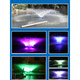 Fountain aerator colorful light fountain aerator park solar fountain landscaping water pump pond aerator 380V three-phase 1500W without light