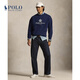 Polo Ralph Lauren Men's Spring 26 Loose Fit Graphic Sweatshirt RL100675 410-Dark Blue L