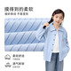 Xiaoyinman children's clothing girls pure cotton breathable shirt 26 spring children's striped lapel casual top for middle and large children