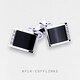 KFLK black all-match French shirt cufflinks men's custom light luxury cuff buttons shirt cufflinks Cufflinks K020