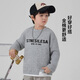 Yoyo Fairy Tale Children's Long Sleeve T-shirt Spring and Autumn Cotton Comfortable 2026 Boys' Spring Bottoming Shirt Medium and Big Children's Top Fashionable Gray Don't be too big, if you are too fat you can go up one size 110