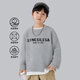 Yoyo Fairy Tale Children's Long Sleeve T-shirt Spring and Autumn Cotton Comfortable 2026 Boys' Spring Bottoming Shirt Medium and Big Children's Top Fashionable Gray Don't be too big, if you are too fat you can go up one size 110