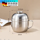 Tuojin German quality 316 stainless steel lunch box, fast food cup, instant noodle bowl, student office worker canteen tableware, rice bowl and rice cylinder, 14cm anti-scald, large capacity, with lid