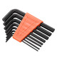 L-type hexagonal wrench set, screwdriver, hexagonal board, high hardness disassembly tool, portable hexagonal 8-piece set, 8-piece hexagonal wrench set, send a set