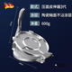 Meishute dumpling wrapper household new stainless steel wrapper small special tool for rolling out dumpling wrappers 3rd generation - aluminum alloy true color 20*27