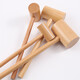 Wooden hammer, small wooden hammer, wooden hammer, wooden hammer, handmade solid wood hammer, waist and back, woodworking tools, wooden hammer installation, imported large wooden hammer